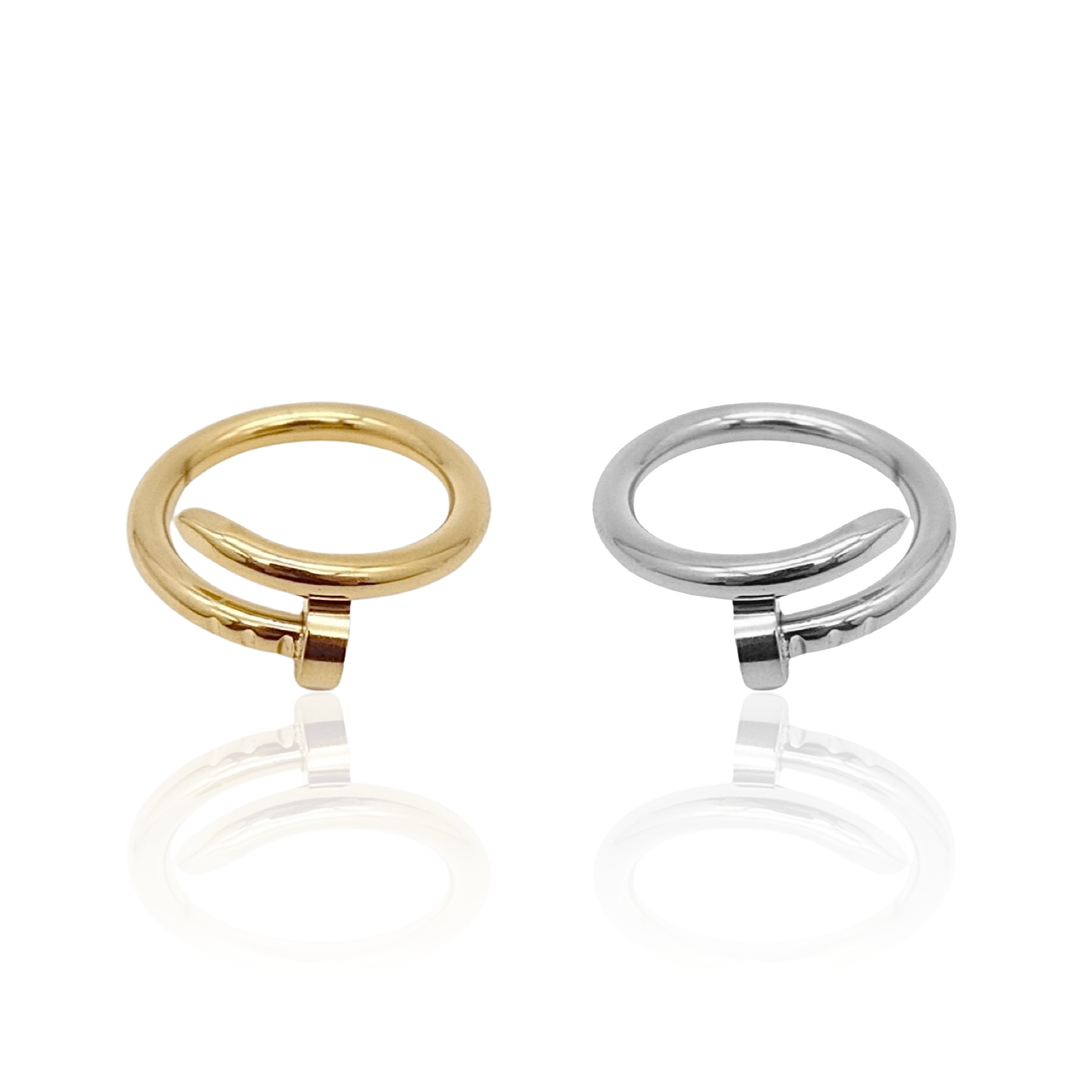 Wrap Around Simple Nail Ring