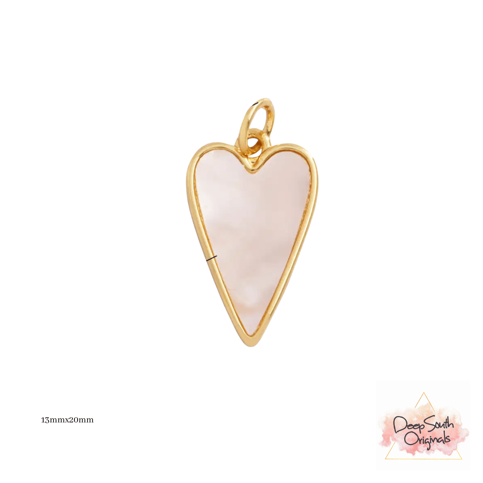Shell Pearl Heart