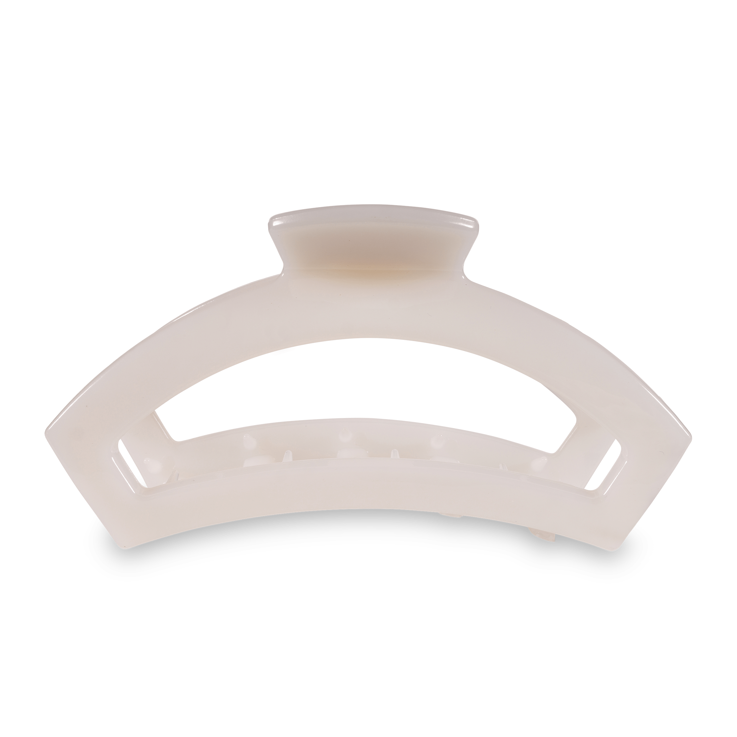 Open Hair Clip | Large | Coconut White