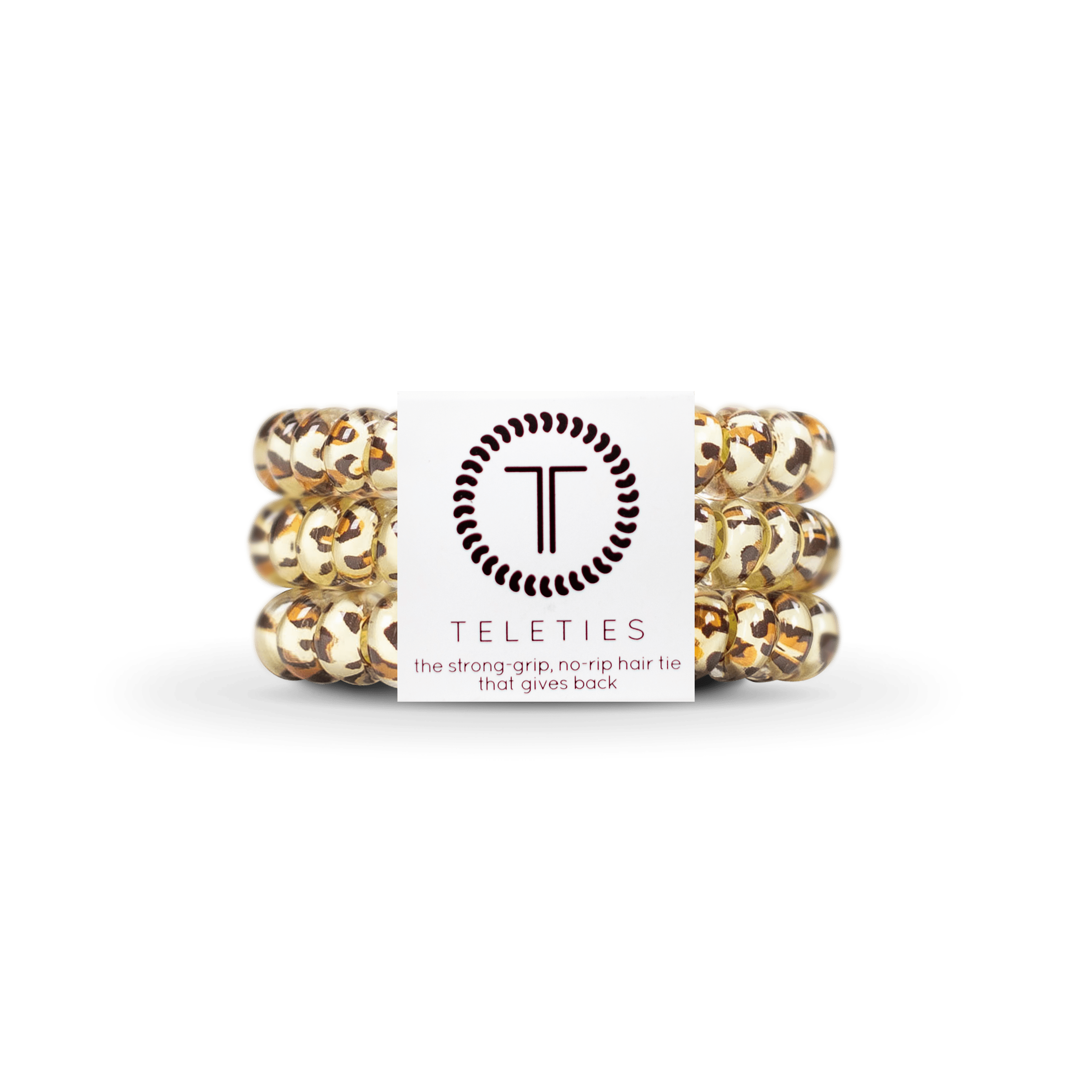 Spiral Hair Coils | Small | Leopard Hair Ties