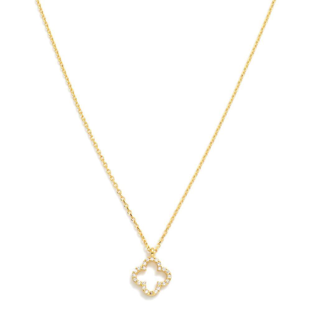 Hollow Clover Necklace Trendy women’s fashion