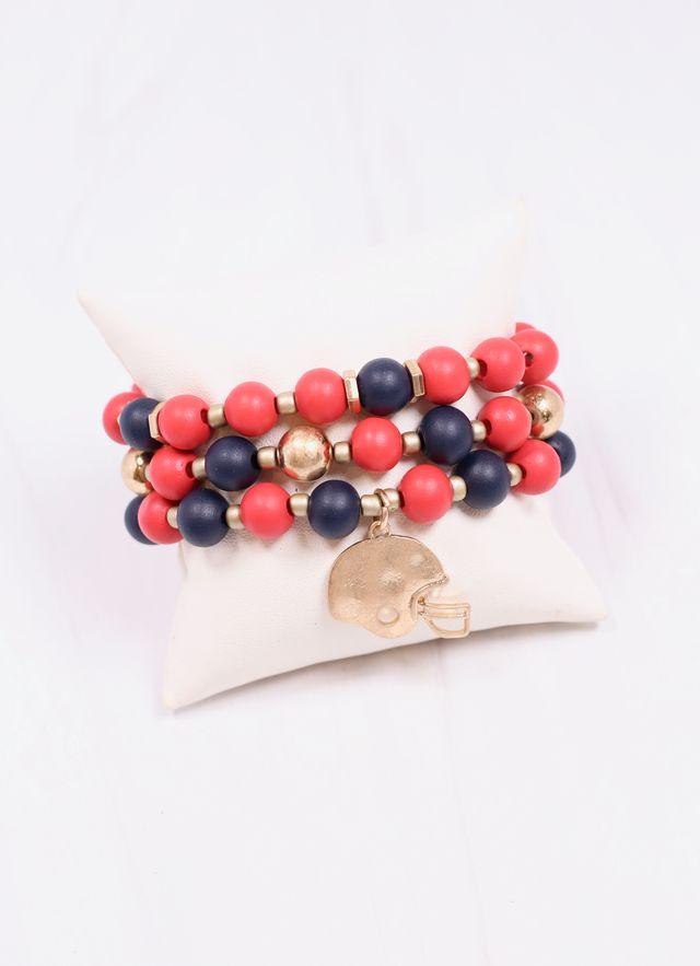 Football Bracelet Set