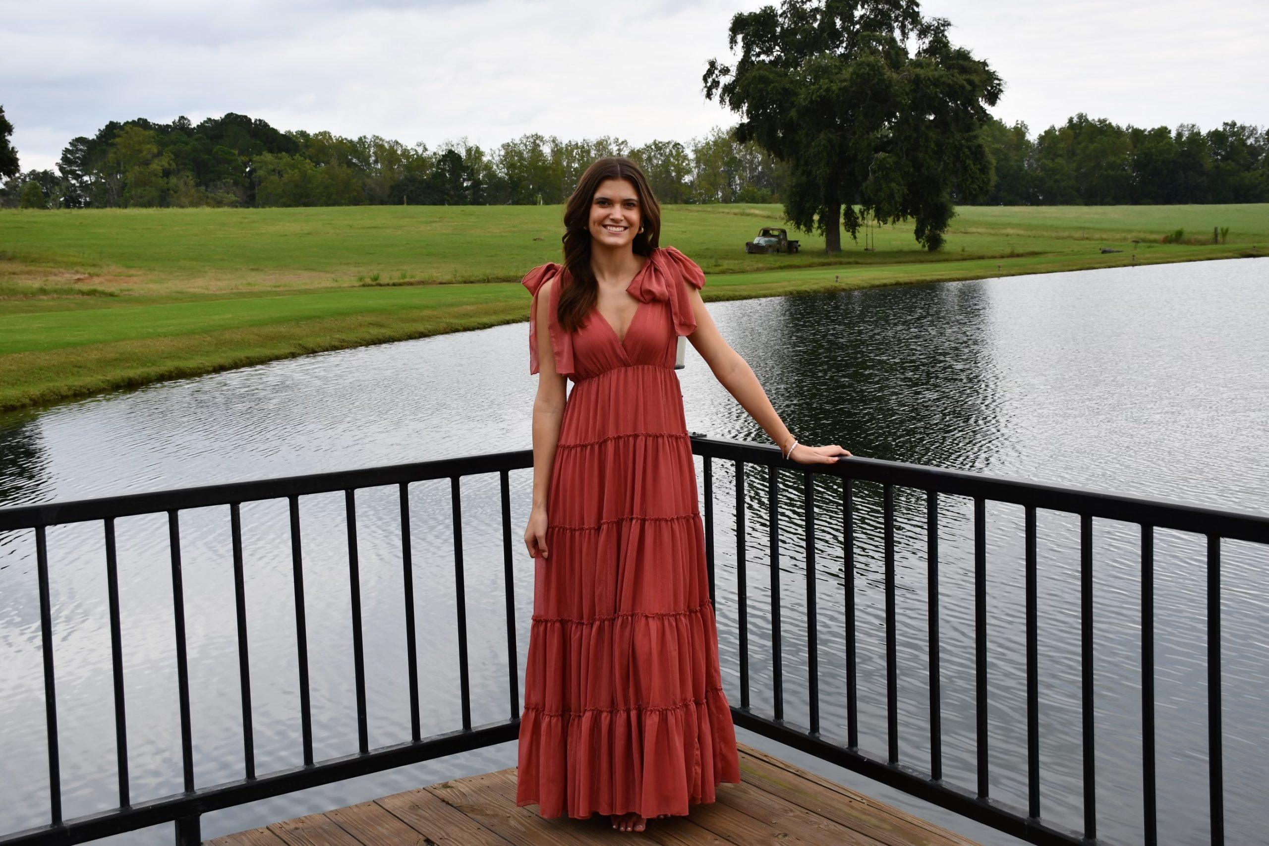 True Love Dress - Rust