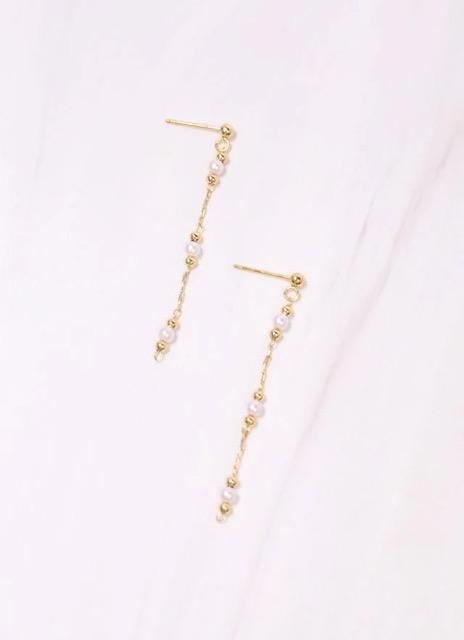 Lampert Pearl Drop Earring