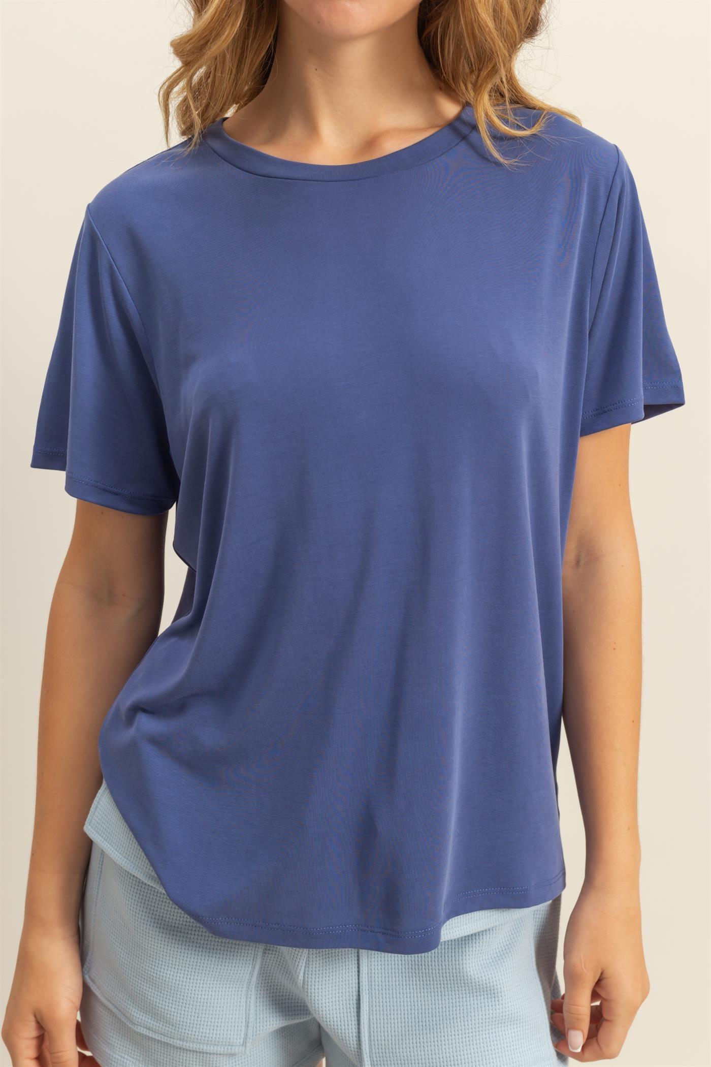 Basic Round Neck Top